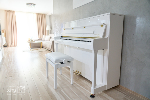 Auslieferung KAWAI K200 WHITE Piano nach Wien