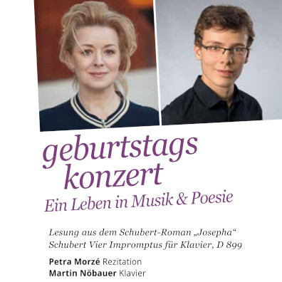 Schubert Geburstagskonzert  "Ein Leben in Musik & Poesie"