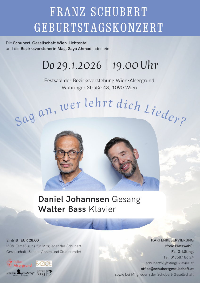 Schubert - Sag an wer lehrt dich Lieder