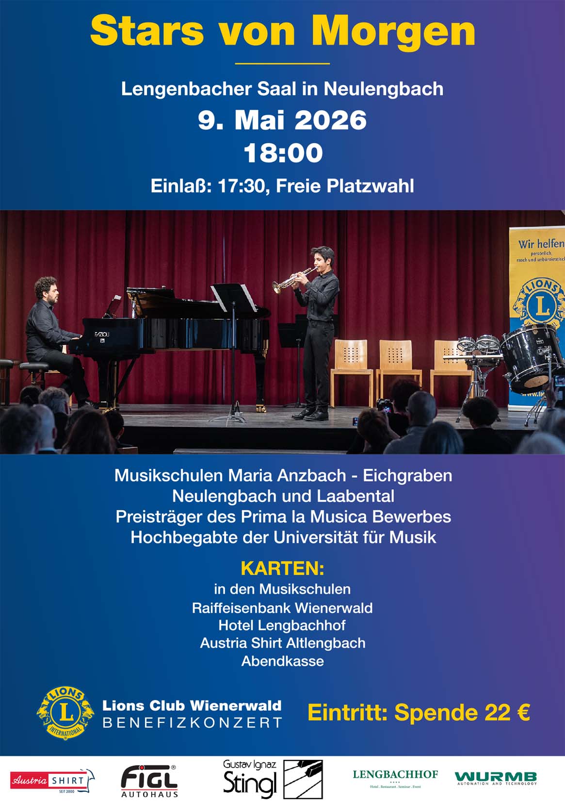 Stars von Morgen - Flyer