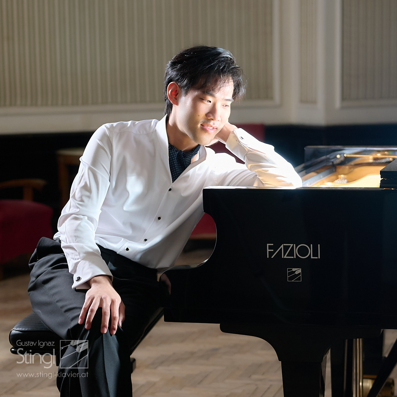 Bruce LIU auf FAZIOLI F278  von STINGL Klaviere