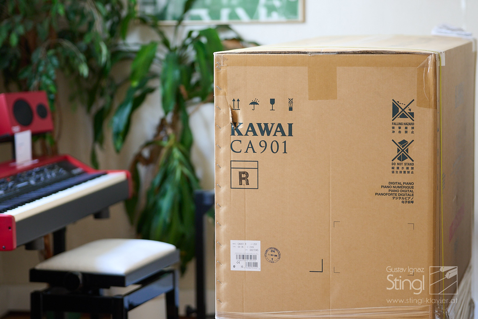 Das Kawai CA901 ist wieder vorrätig