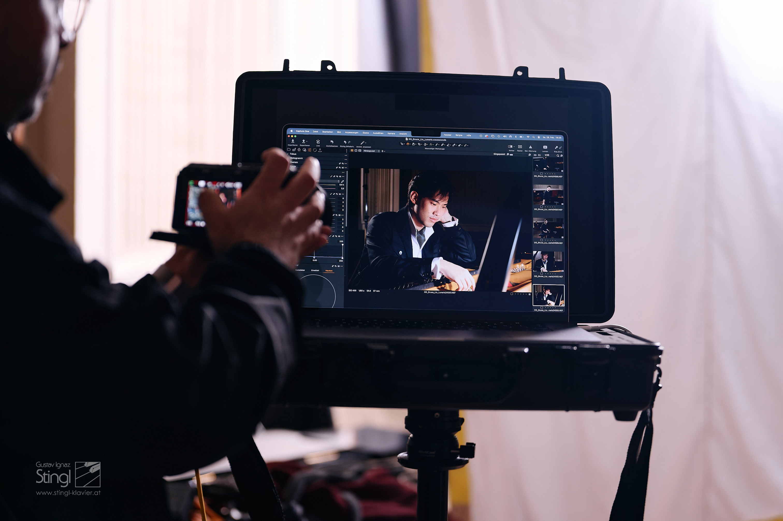 Bruce Liu wählt unseren FAZIOLI Konzertflügel!