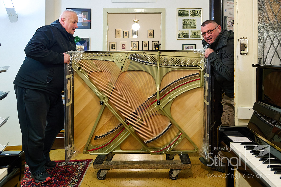 KAWAI K400 Piano - zerlegt bis auf die Raste