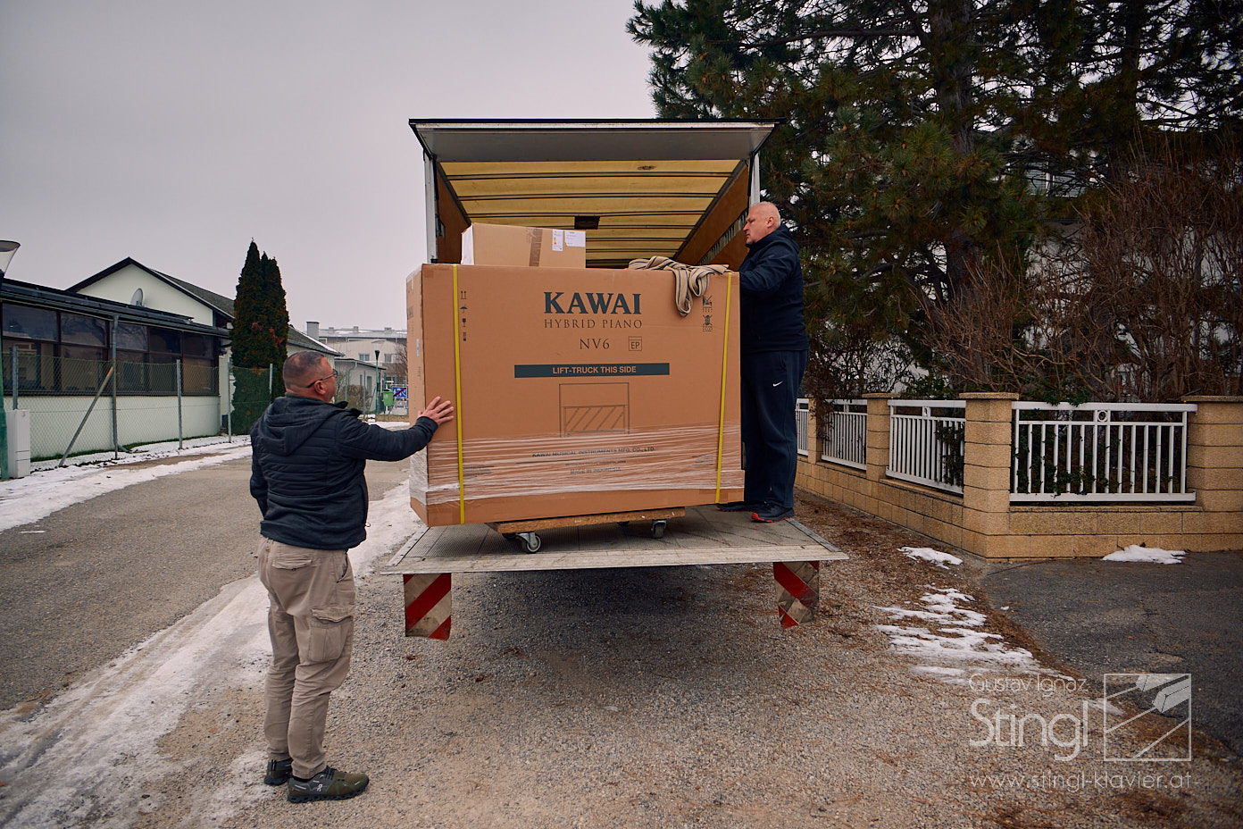 KAWAI Novus NV5 Anlieferung